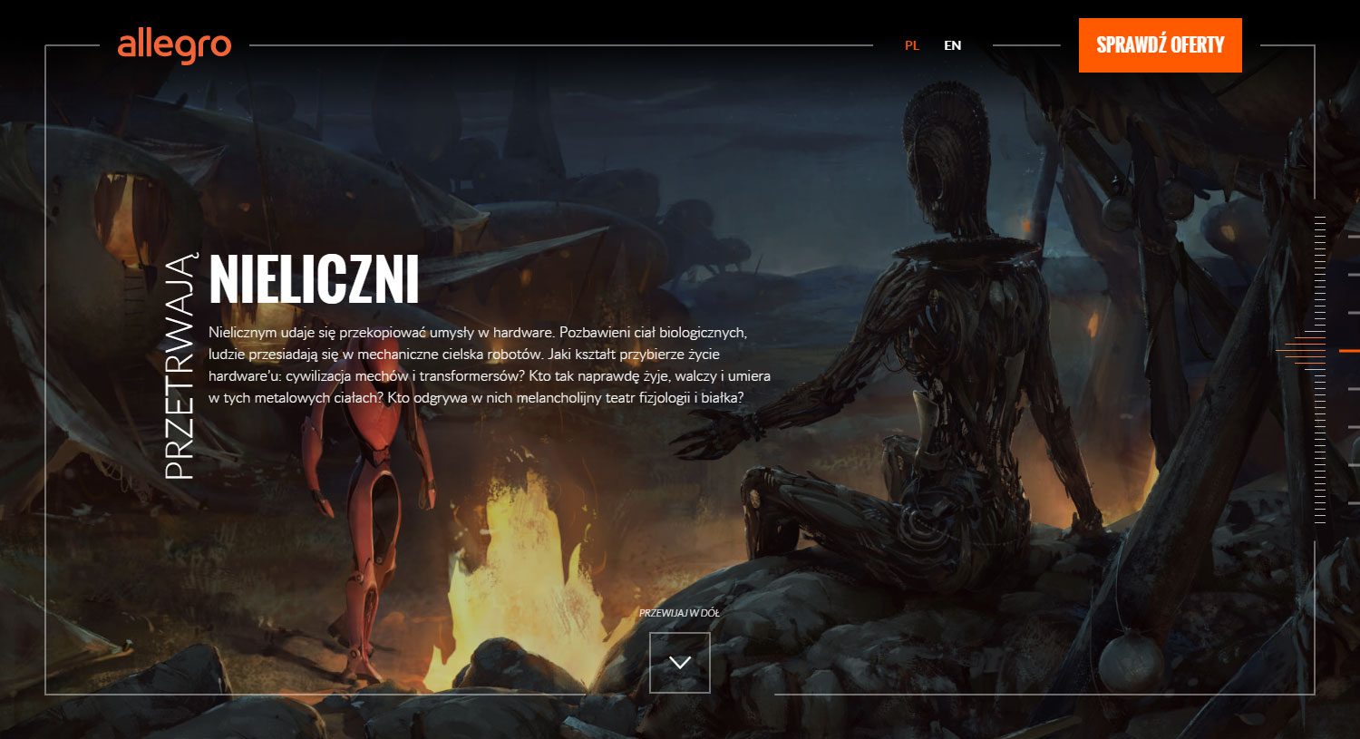 Dukaj. The Old Axolotl - Website of the Day