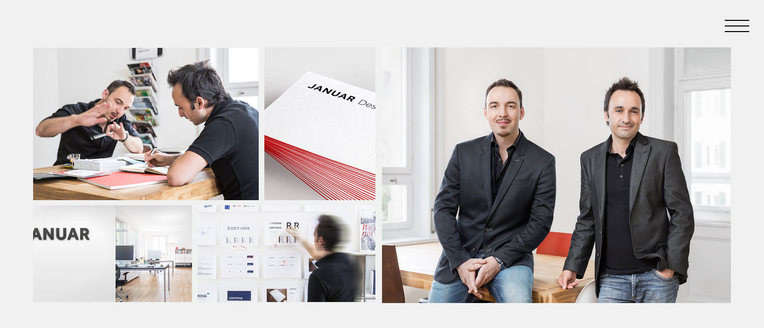 JANUAR Designbureau GmbH  - Website of the Day