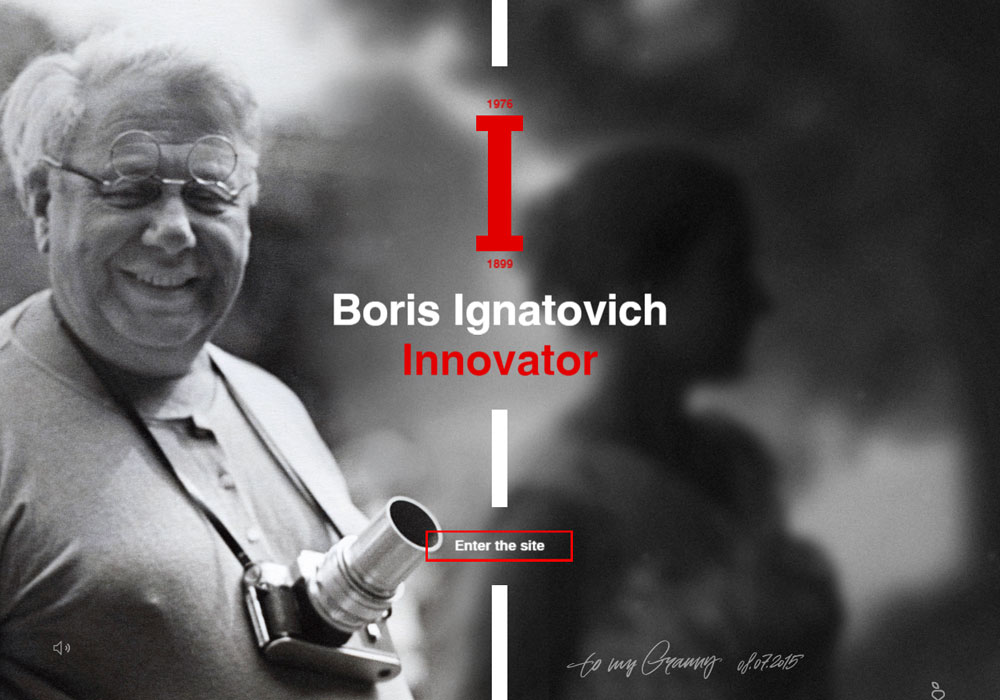 Innovator. Boris Ignatovich