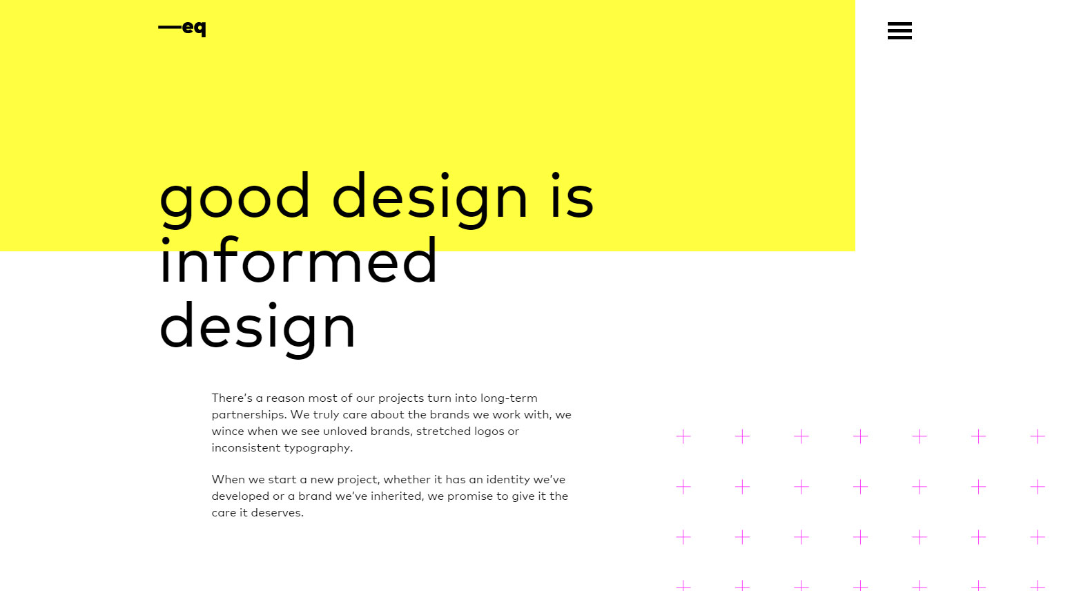 EQ Design - Website of the Day