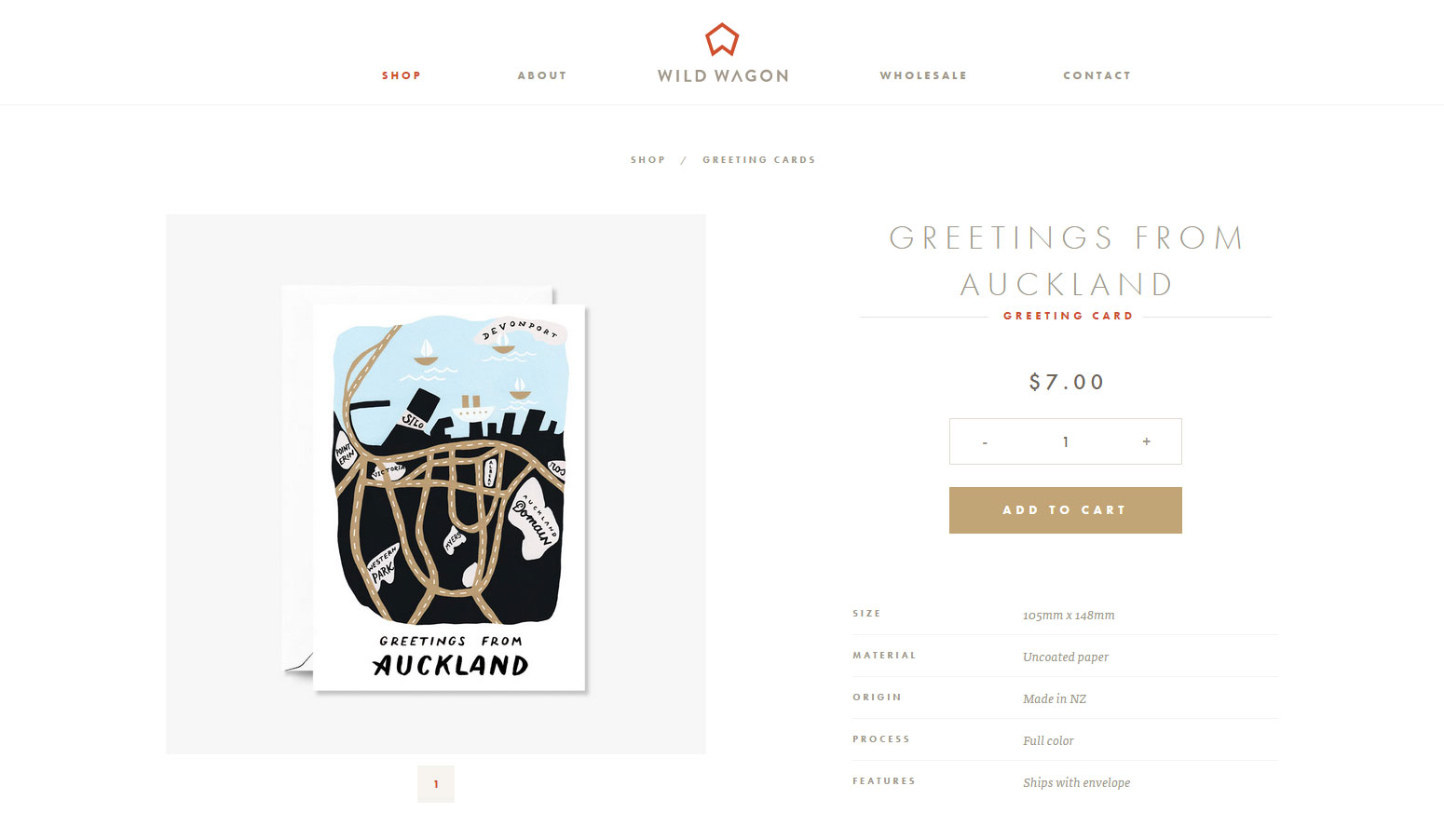 Wild Wagon Co - Website of the Day