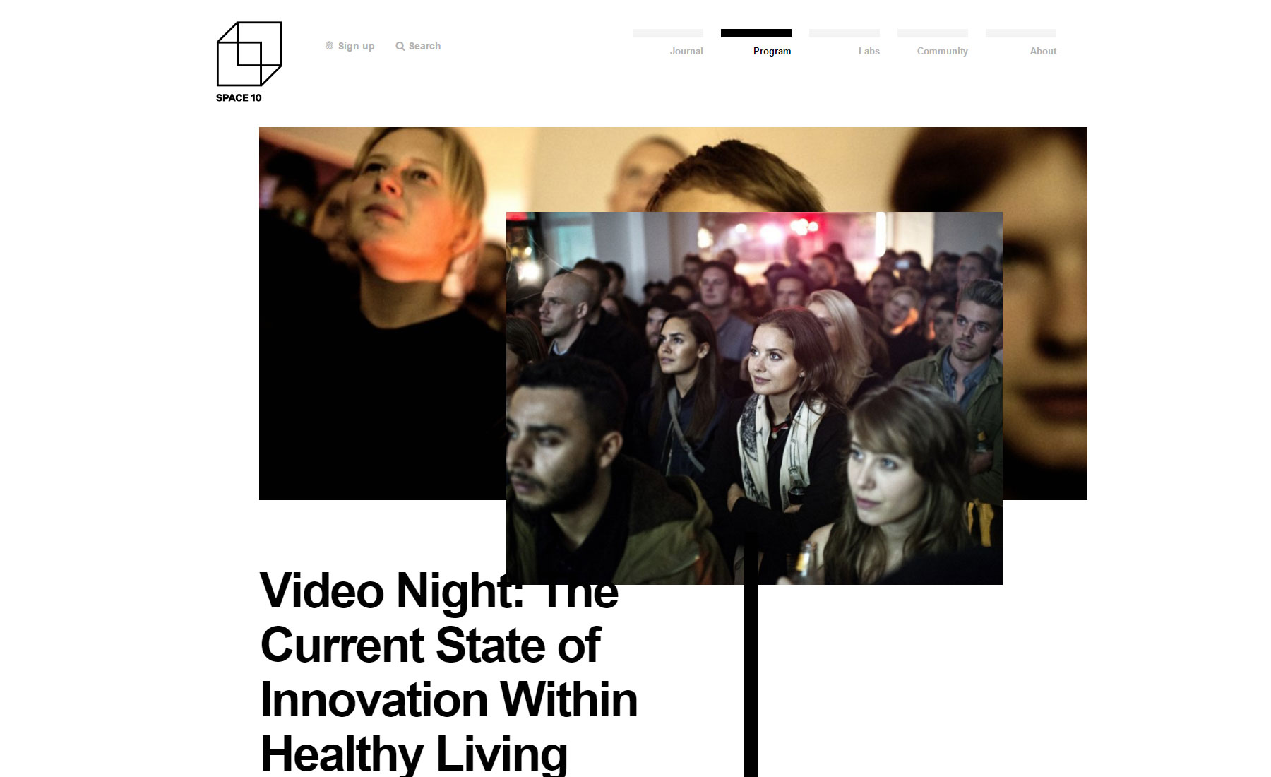 Space10 - Website of the Day