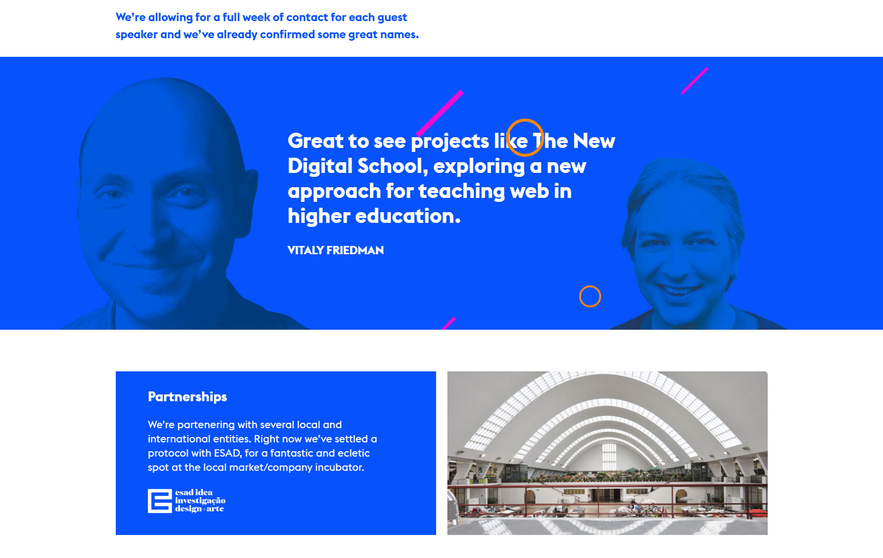 The New Digital School - Website of the Day