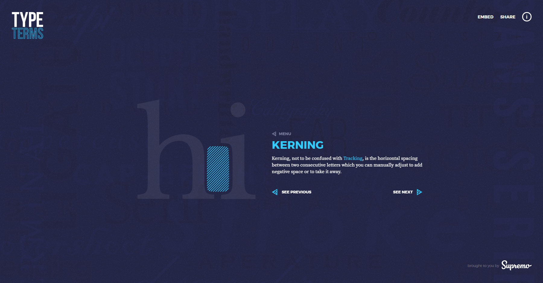 Type Terms - Website of the Day