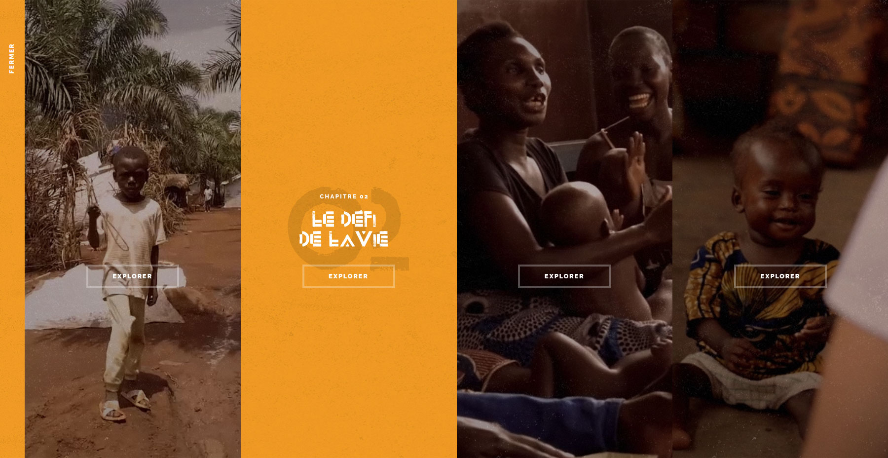 Bangui l'oubliee - Website of the Day