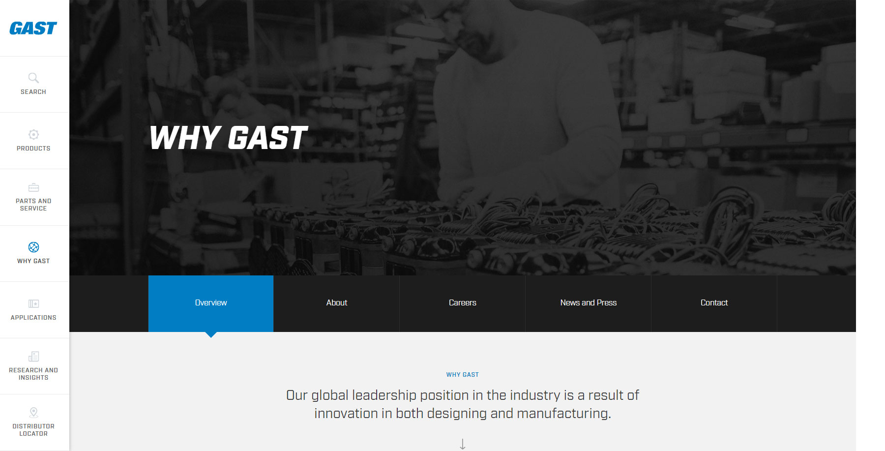Gast Manufacturing - Website of the Day