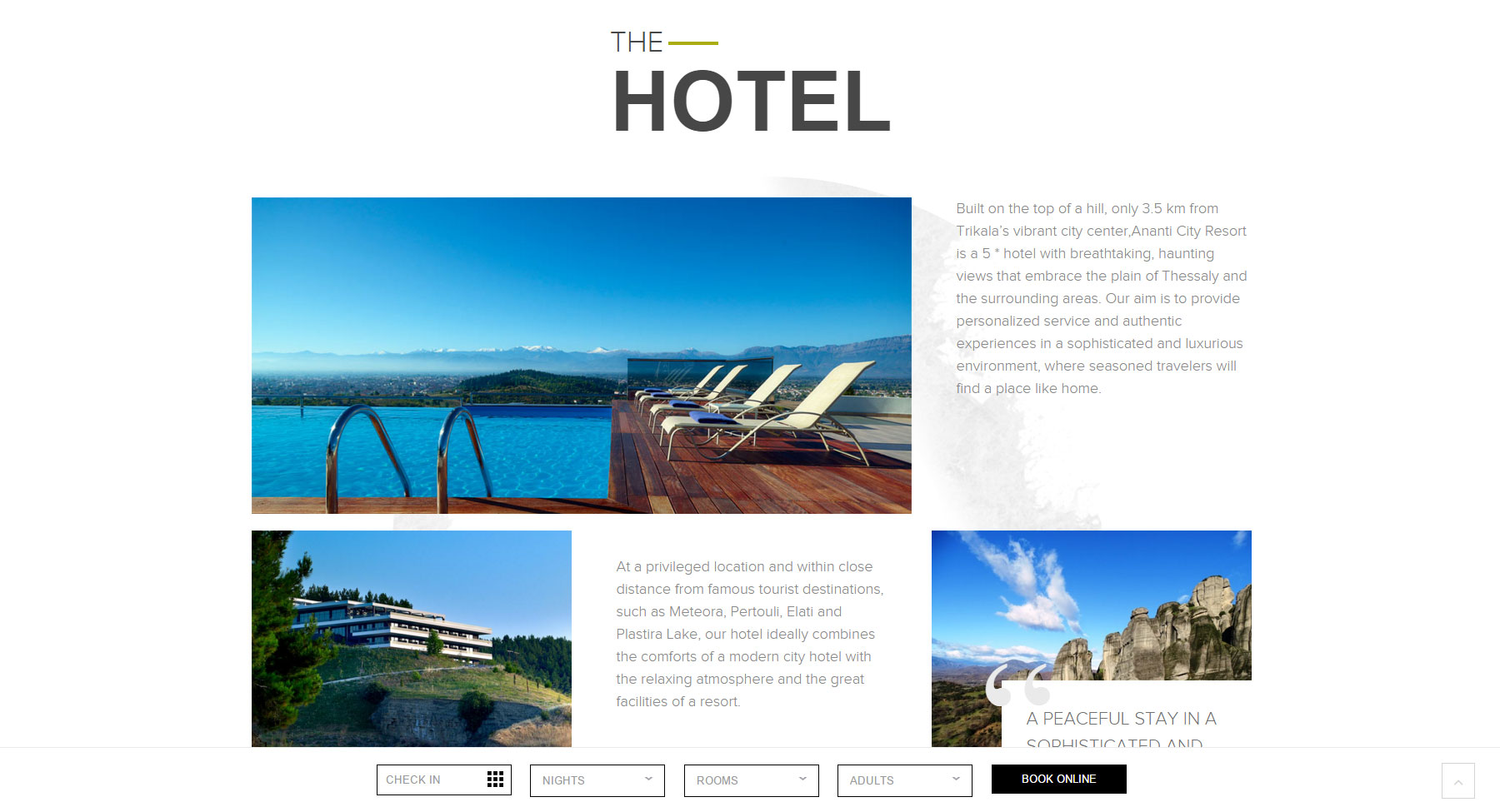Ananti City Resort - Website of the Day