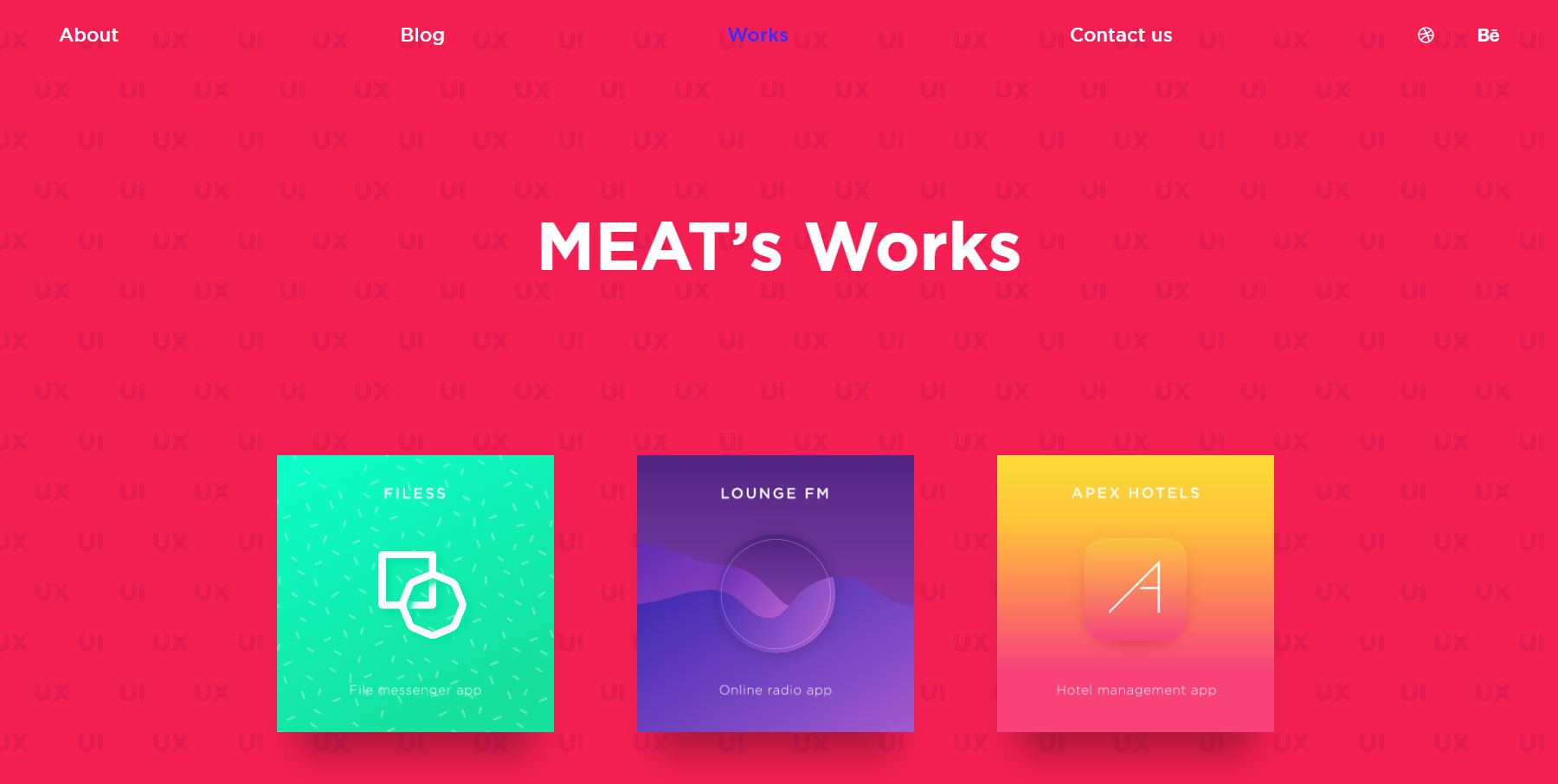 MEAT Agency - Website of the Day
