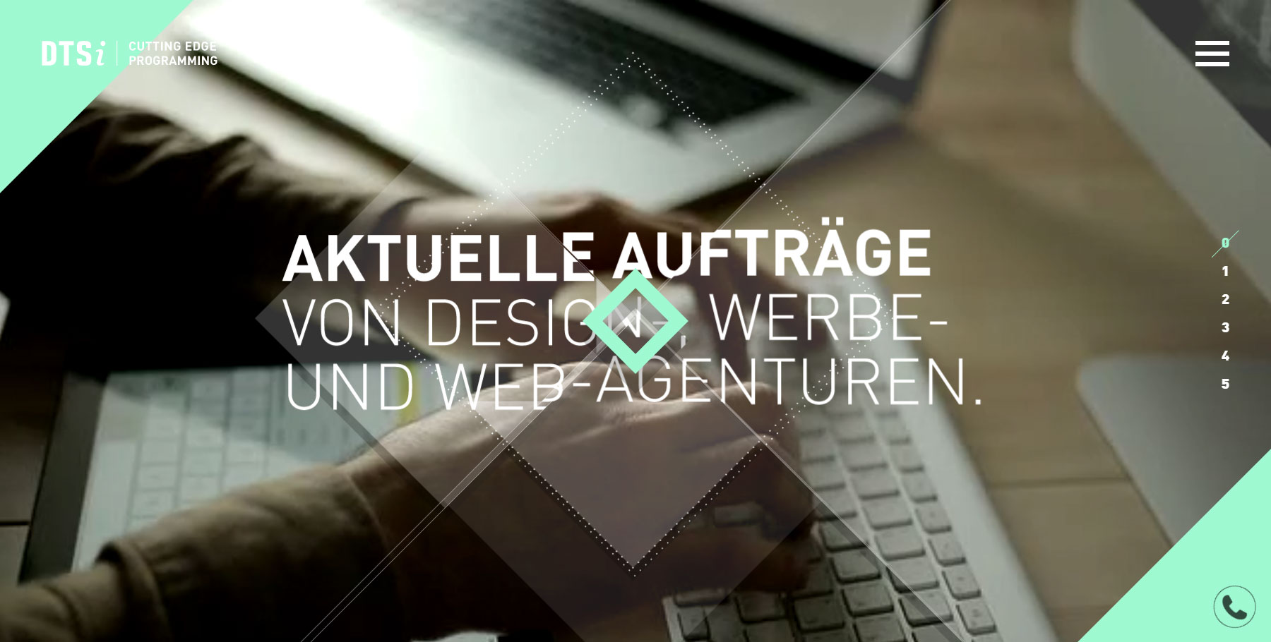 German Developers for Agencies - Website of the Day