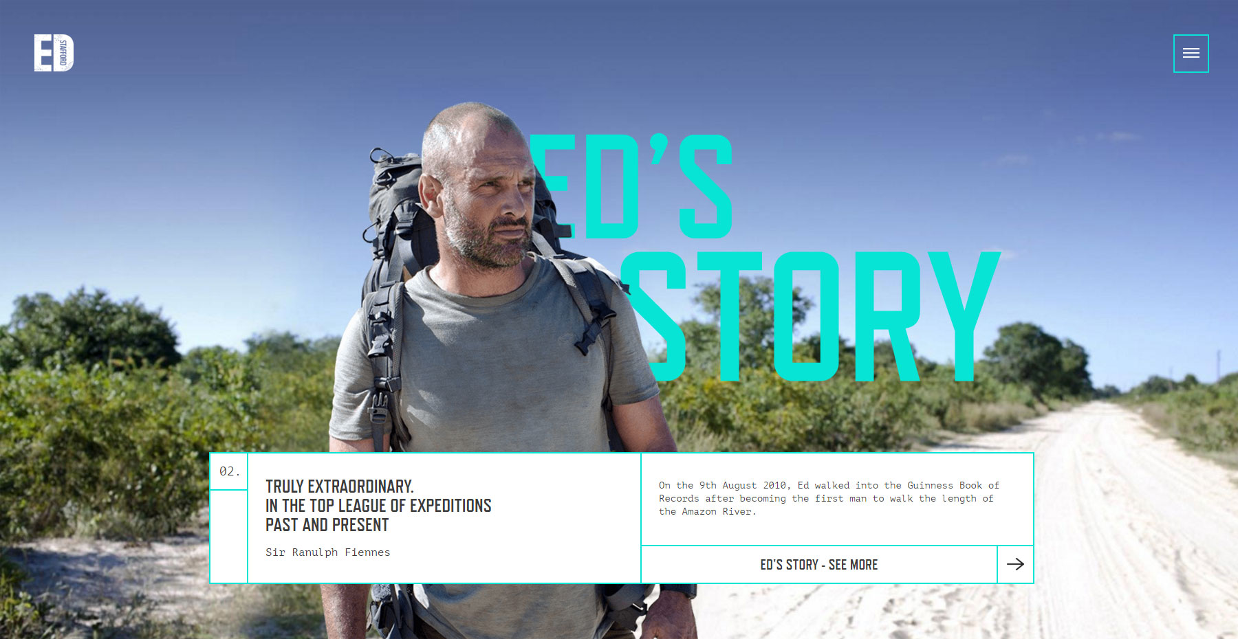 Ed Stafford - Website of the Day