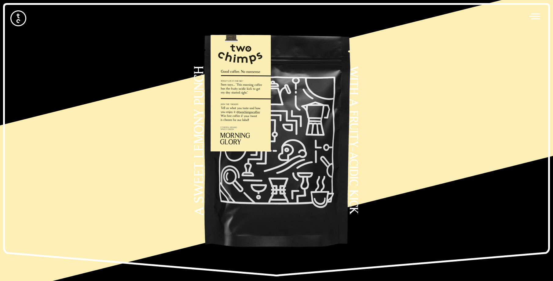 Two Chimps Coffee - Website of the Day