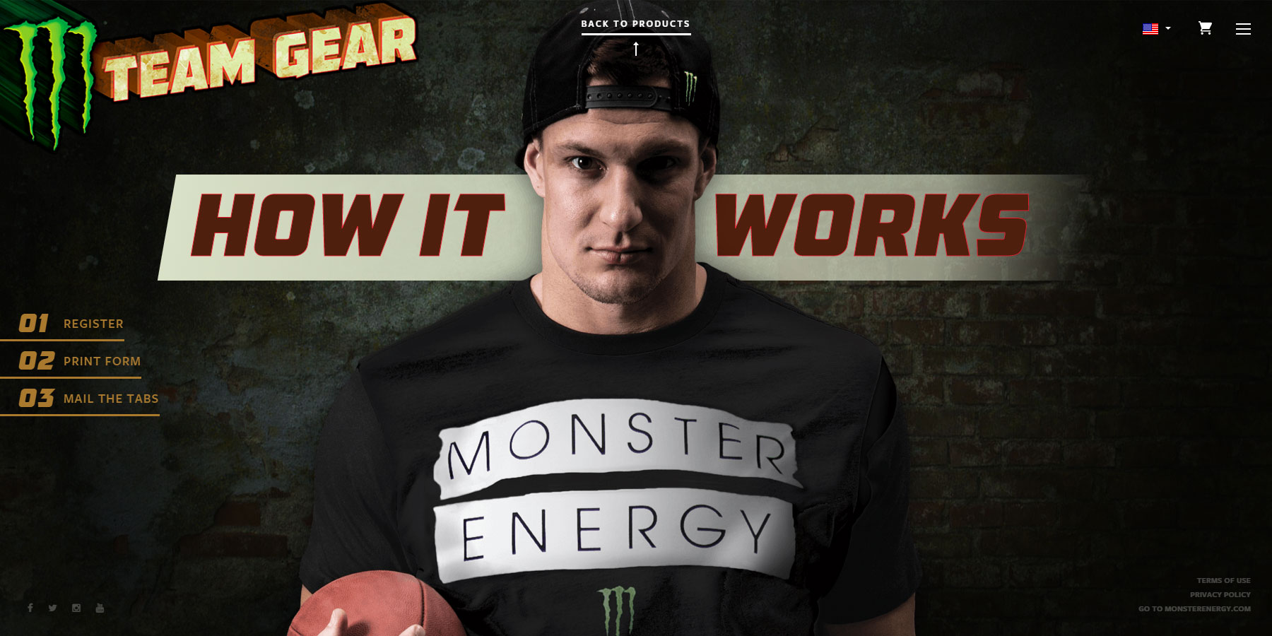Monster Energy Gear 2017 - Website of the Day