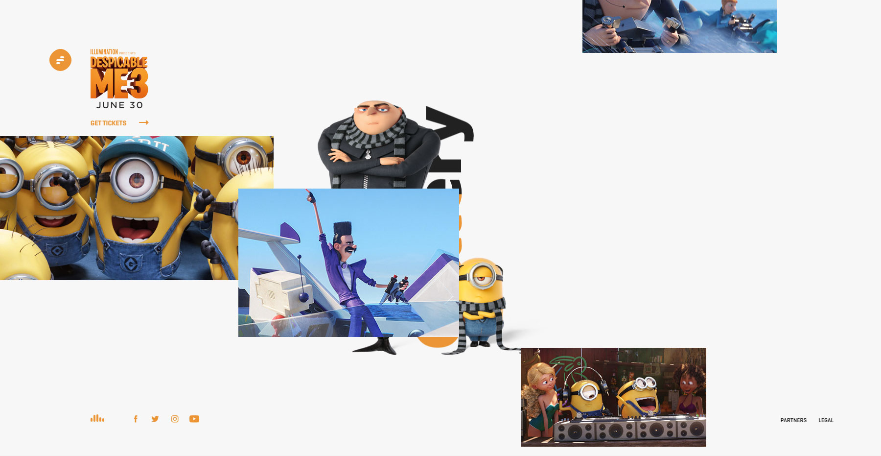 Despicable Me 3 - Website of the Month