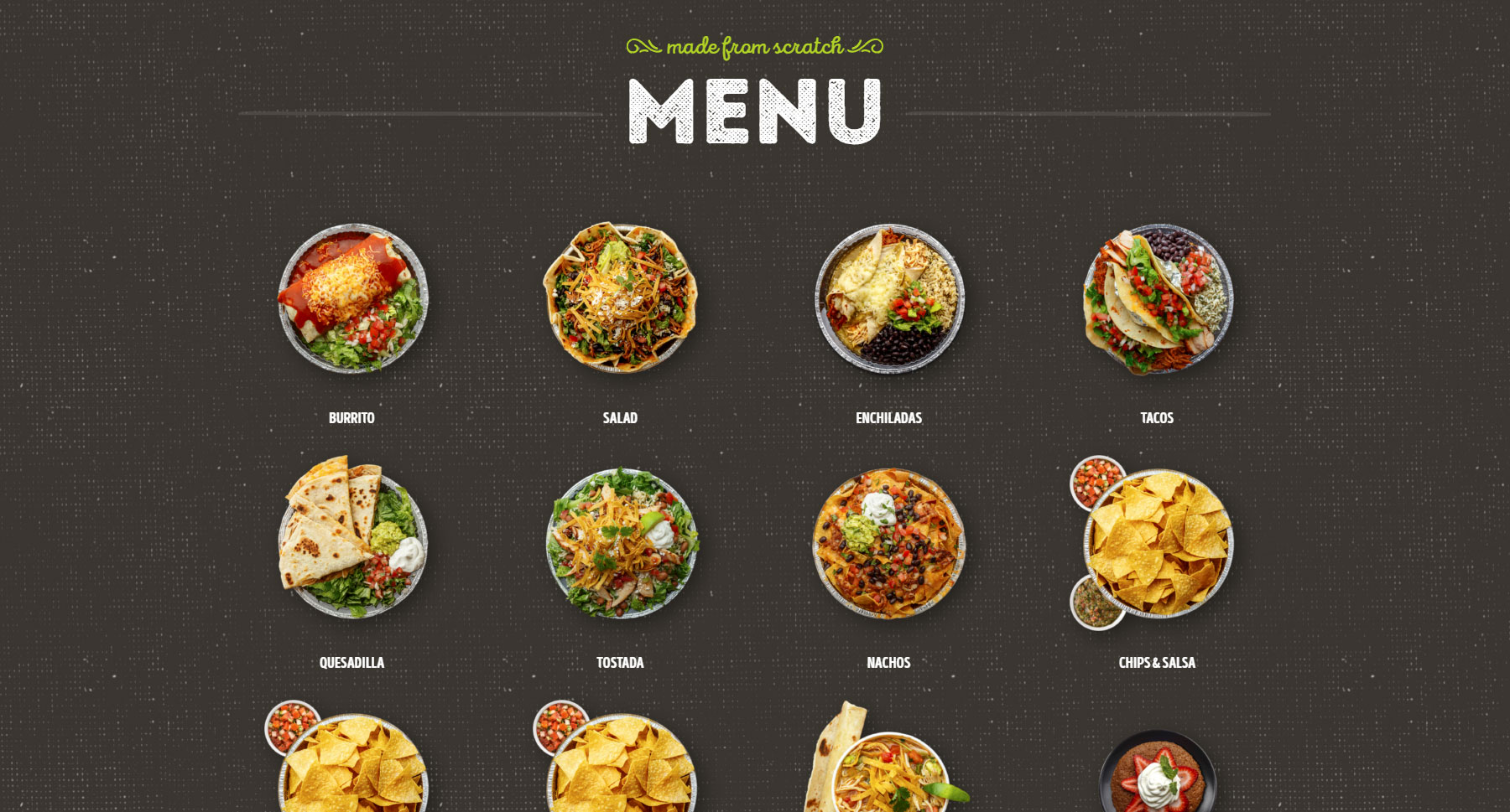 Cafe Rio: Mexican Grill - Website of the Day