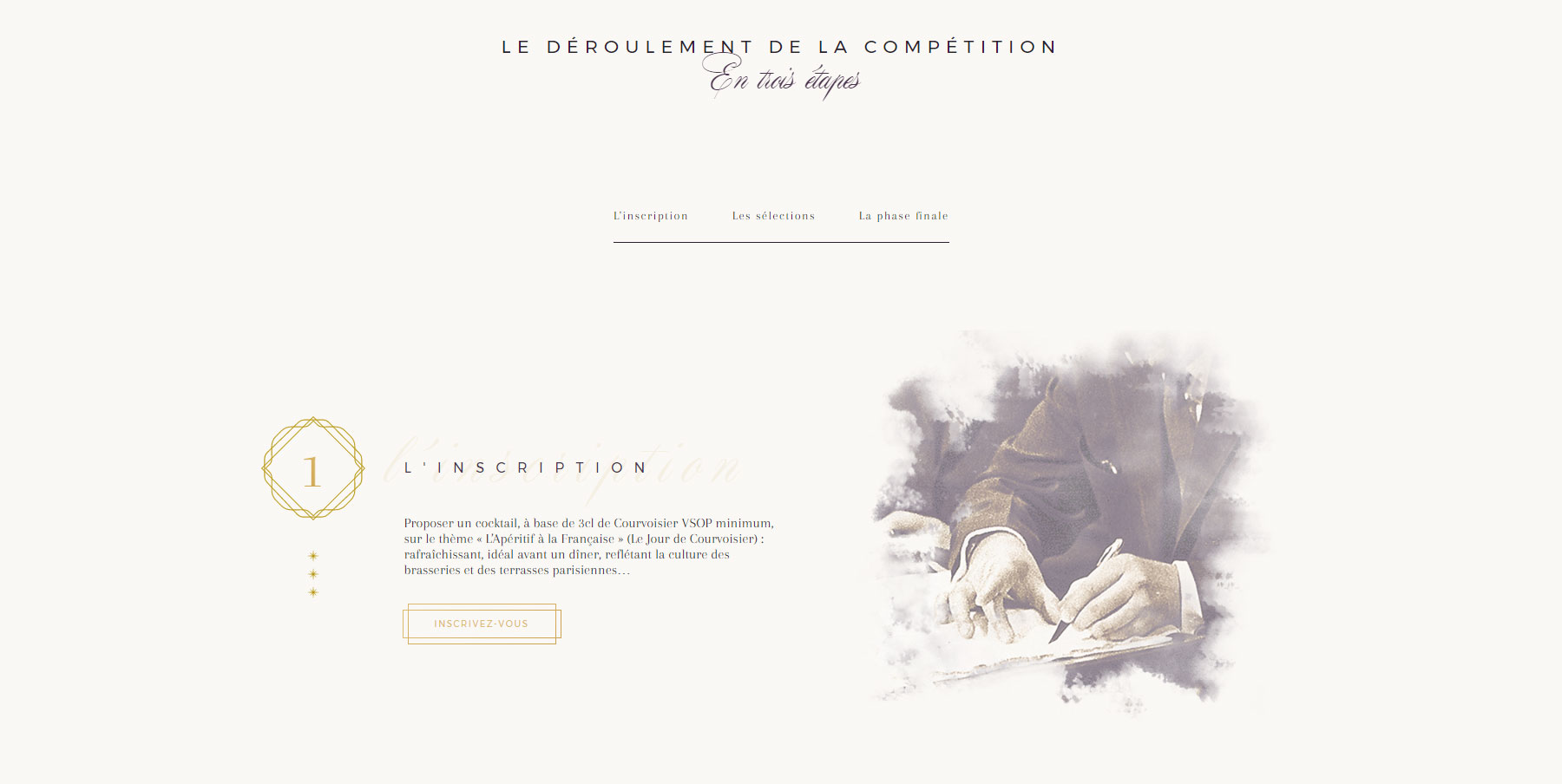 Toast Of Paris - Courvoisier - Website of the Day