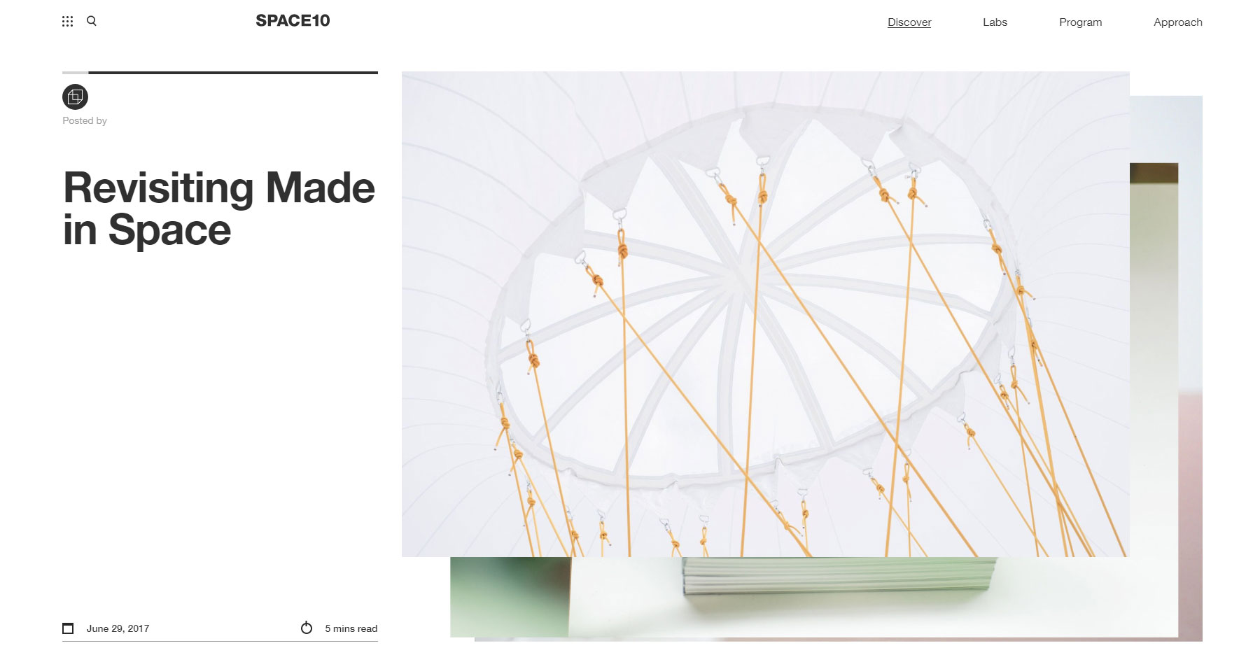 SPACE10 - Website of the Day