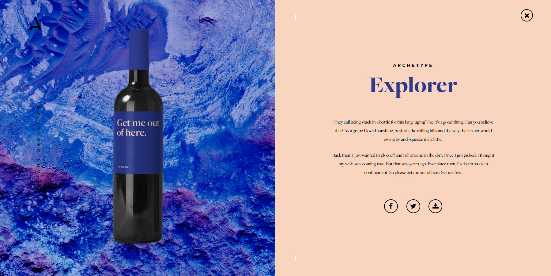 Archetype Wine - Website of the Day