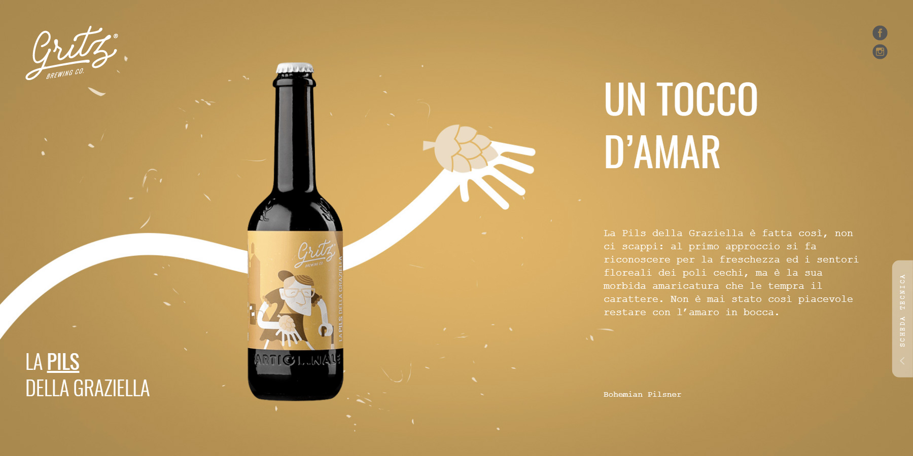 GRITZ BREWING - Website of the Day