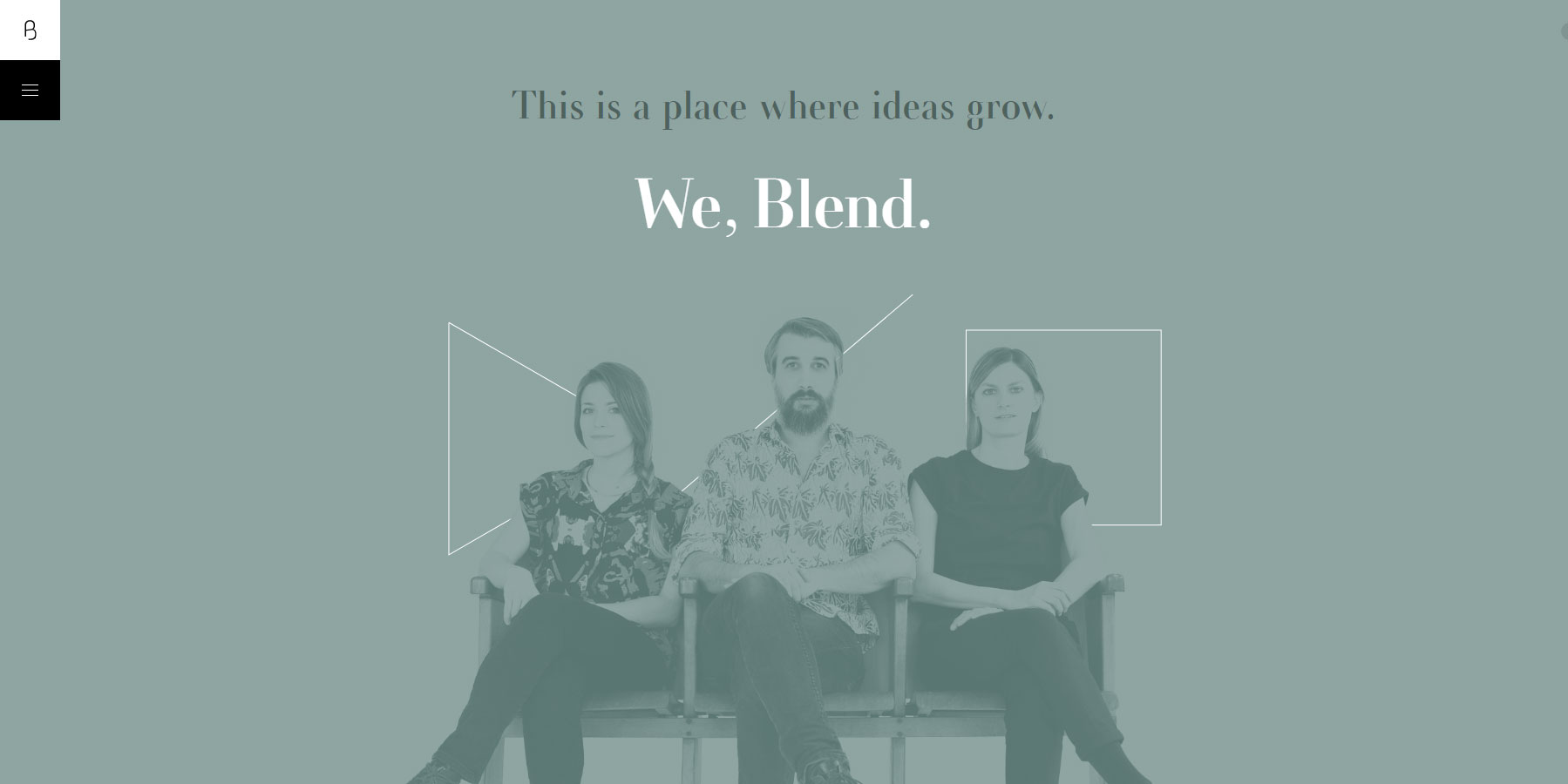 Blend, a Creative Agency. - Website of the Day