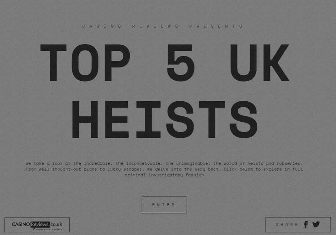 Top 5 Heists in the UK's History