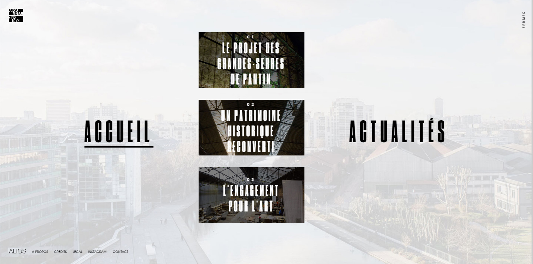 Les Grandes Serres - Website of the Day