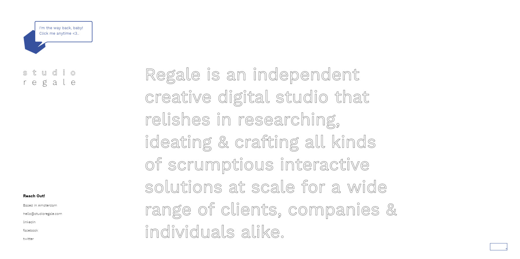 Studio Regale - Website of the Day