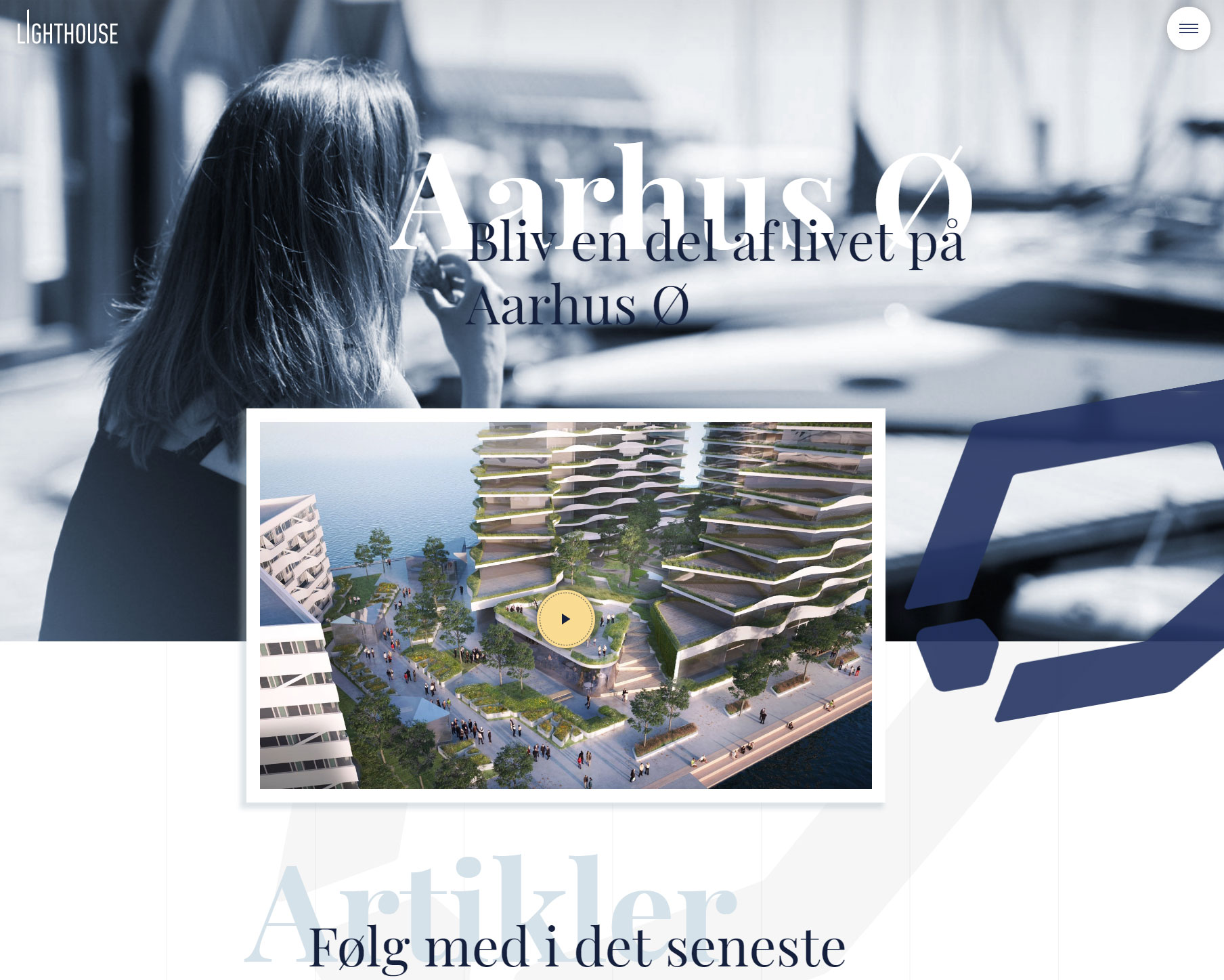 Lighthouse Aarhus - Website of the Day
