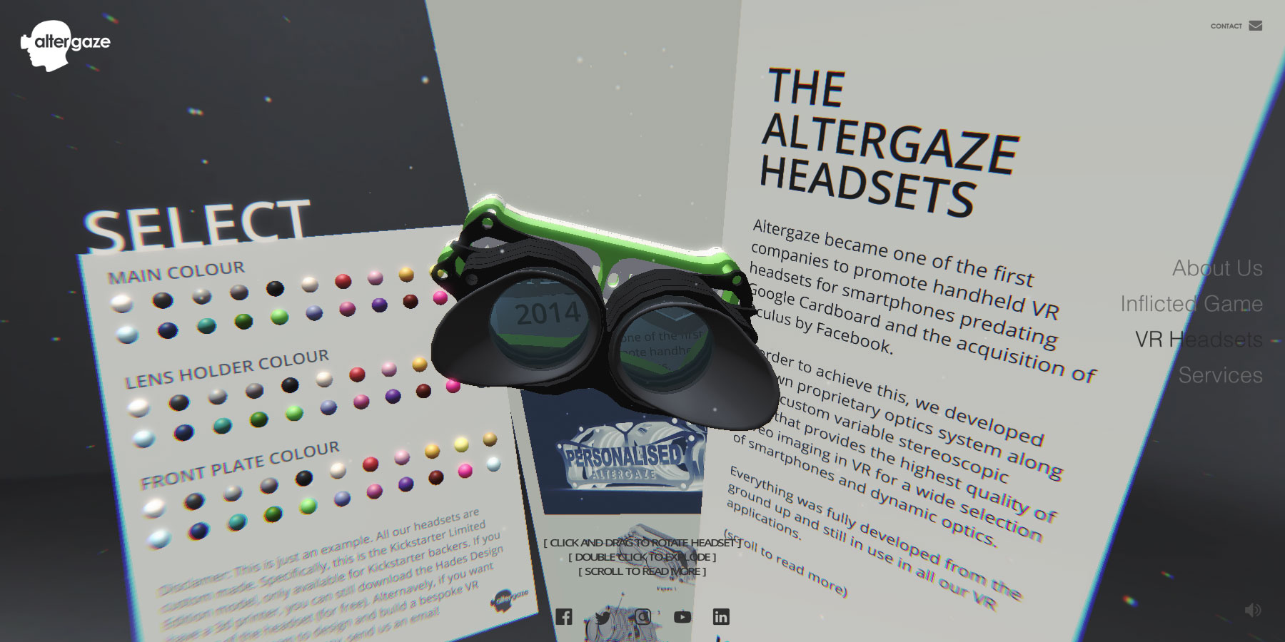 Altergaze Mainframe - Website of the Day