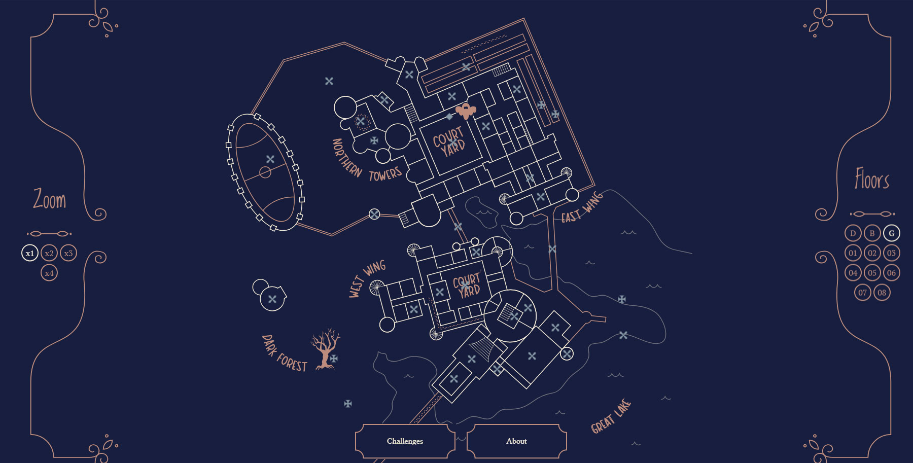 Ravenclaw Map - Website of the Day