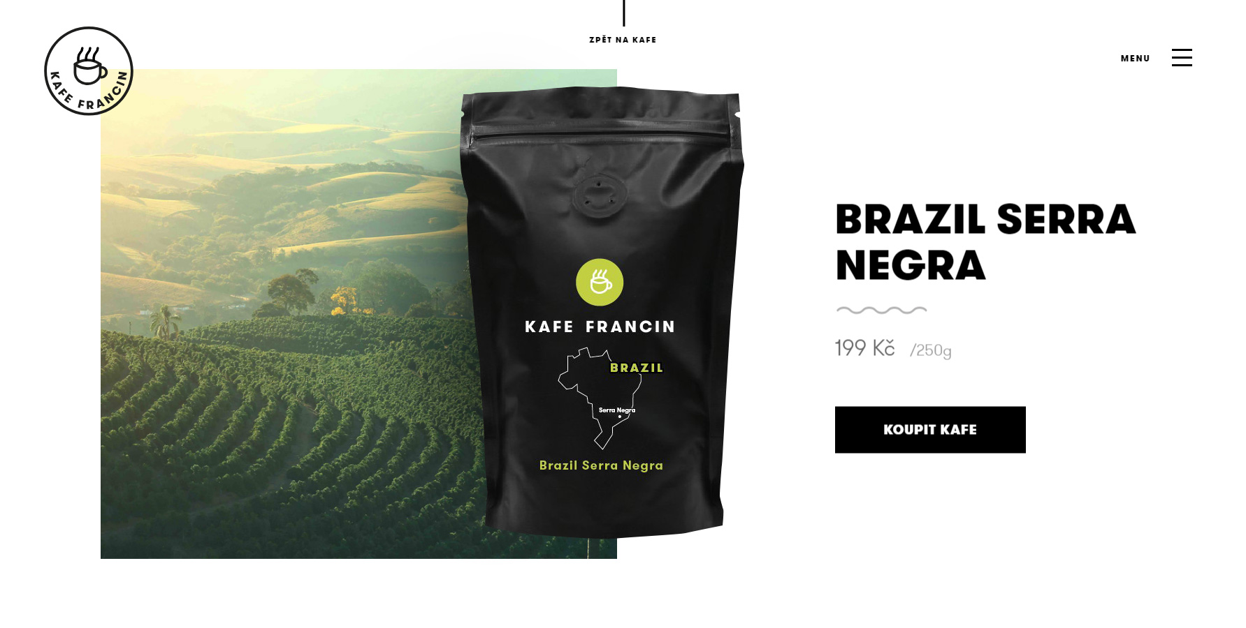 Kafe Francin - Website of the Day