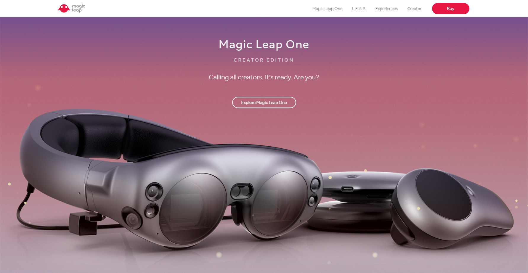Magic Leap - Website of the Month