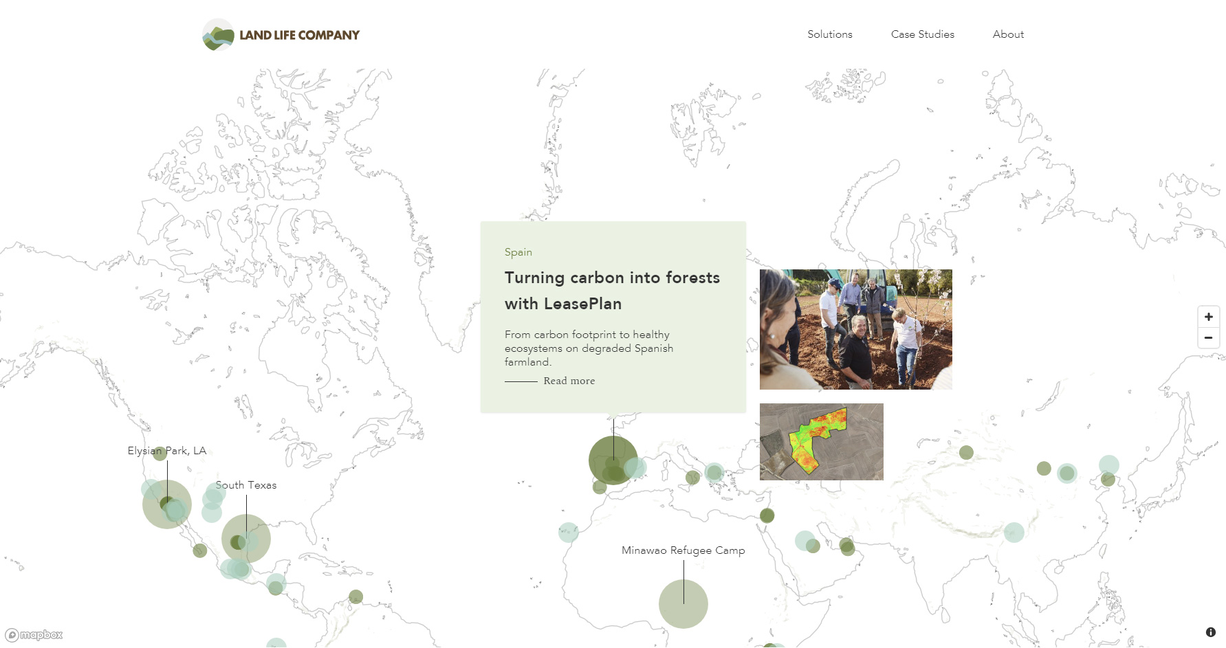 Land Life Company - Website of the Day