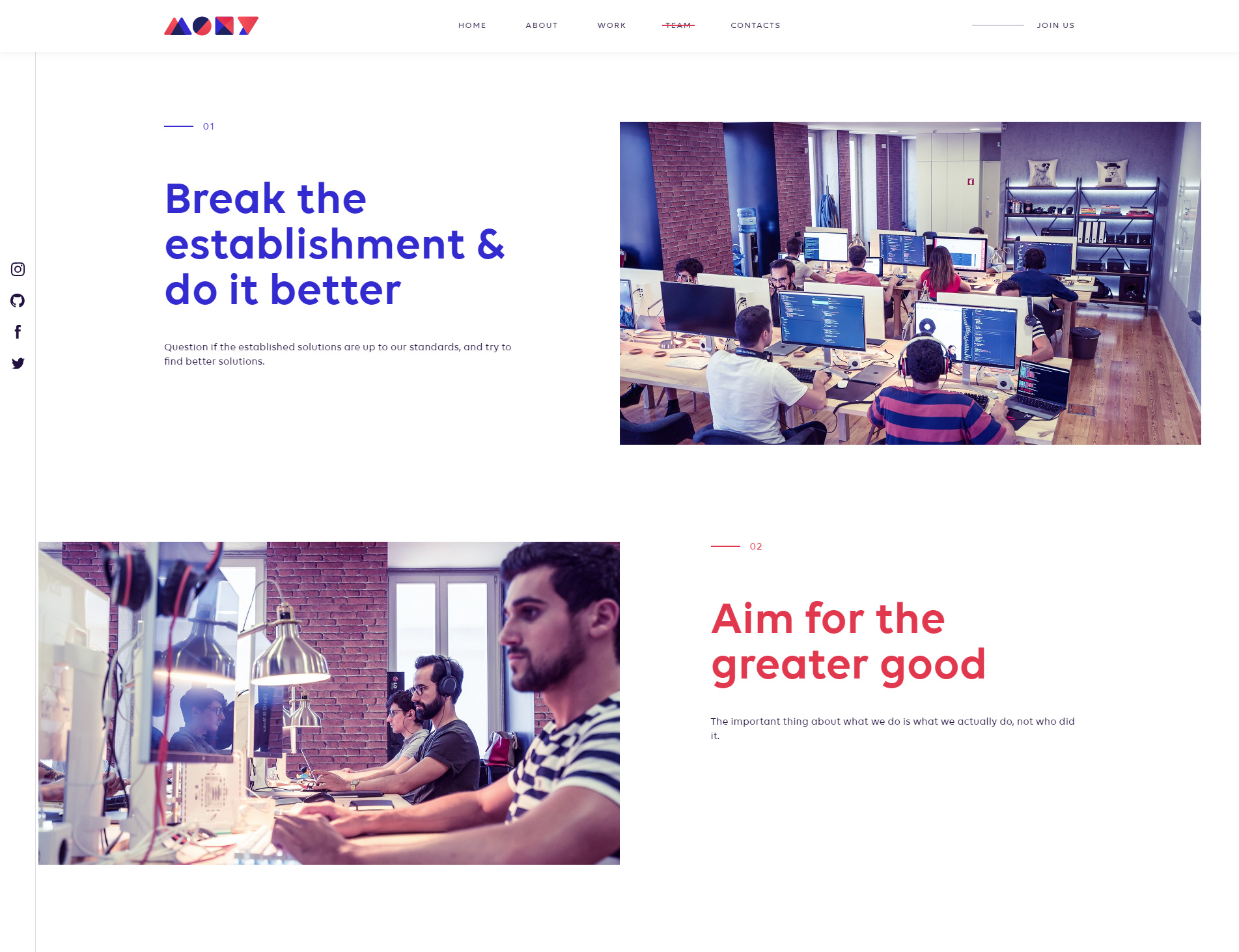 MOXY — Software & Design Studio - Website of the Day