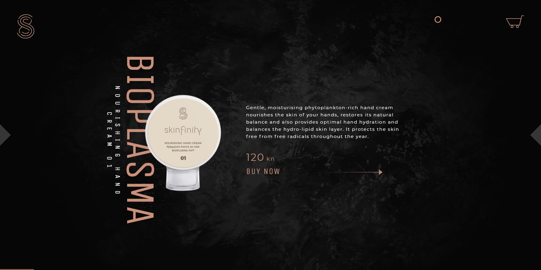 Skinfinity cosmetics - Website of the Day