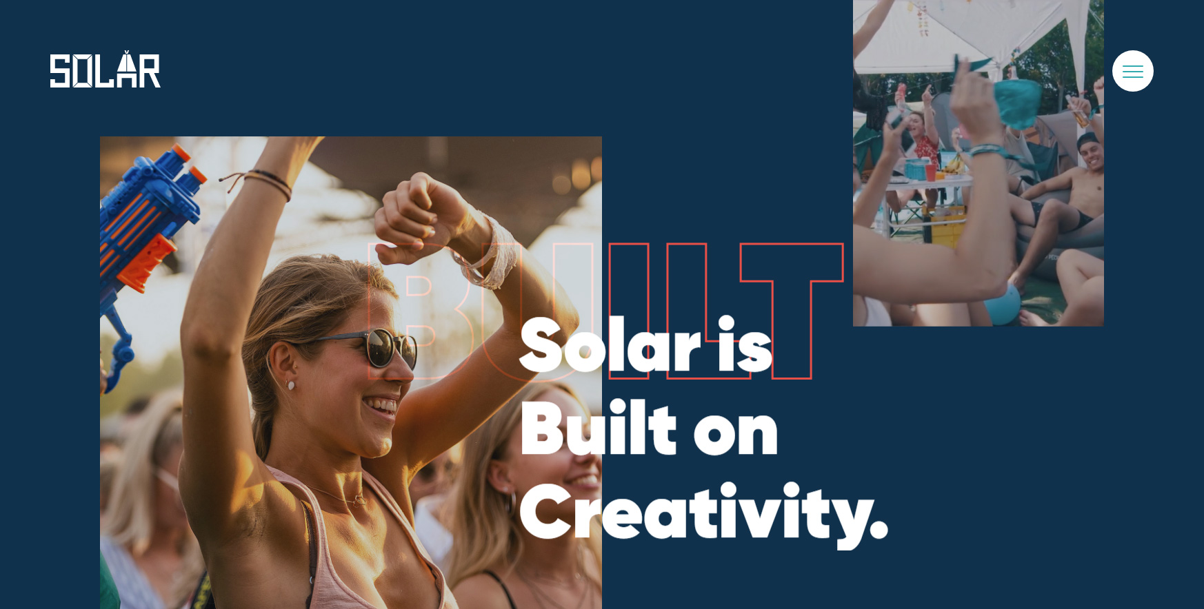 Solar Weekend Festival - Website of the Day