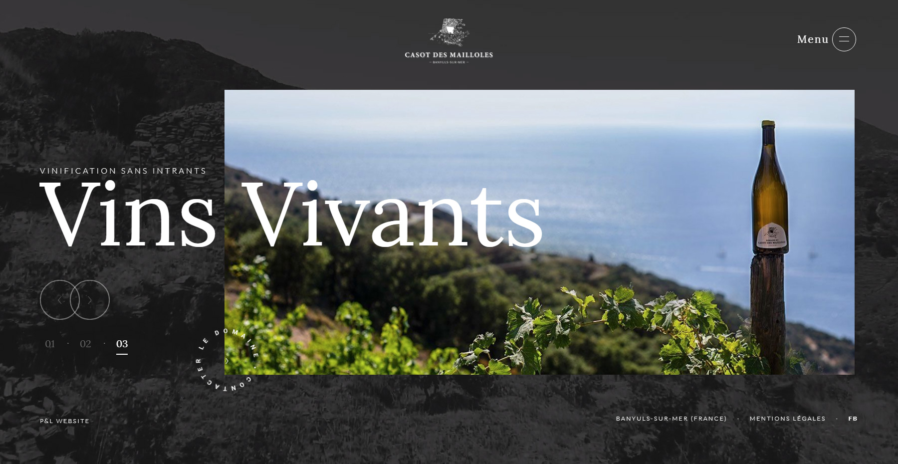 Casot des Mailloles - French Wine - Website of the Day
