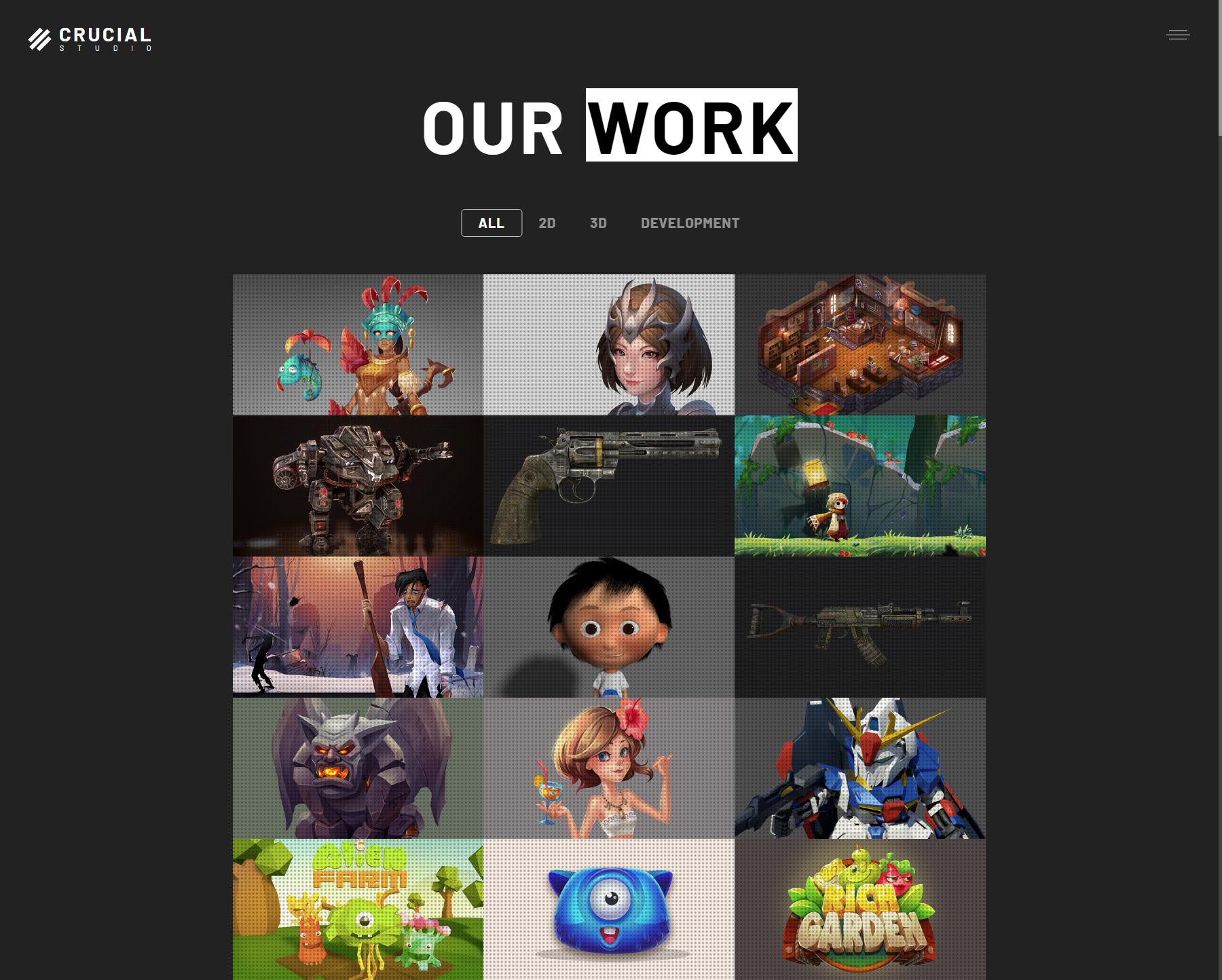 Crucial Studio - Website of the Day