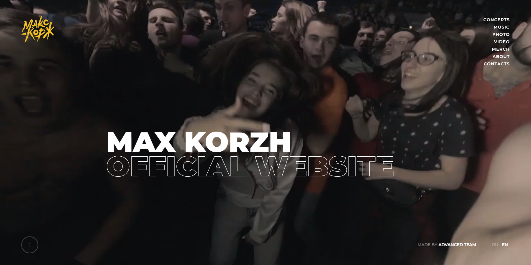 Max Korzh - Official website - Website of the Day