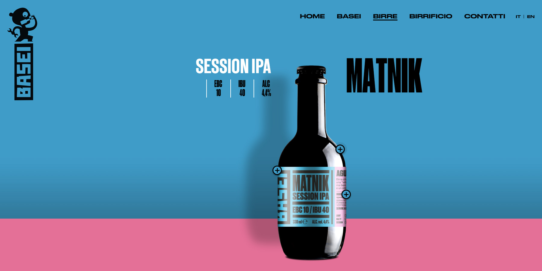 Basei Brewery - Website of the Day