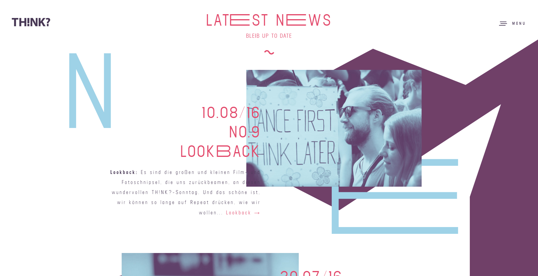 THINK Festival 2016 - Website of the Day