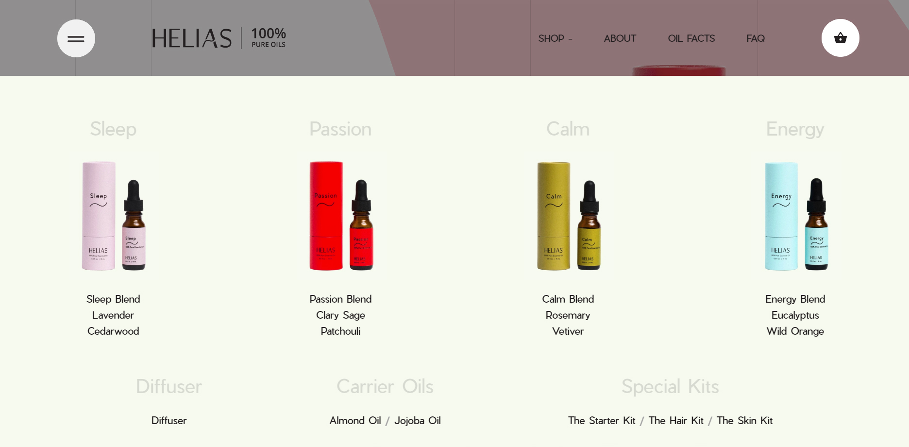 Helias Oils - Website of the Day