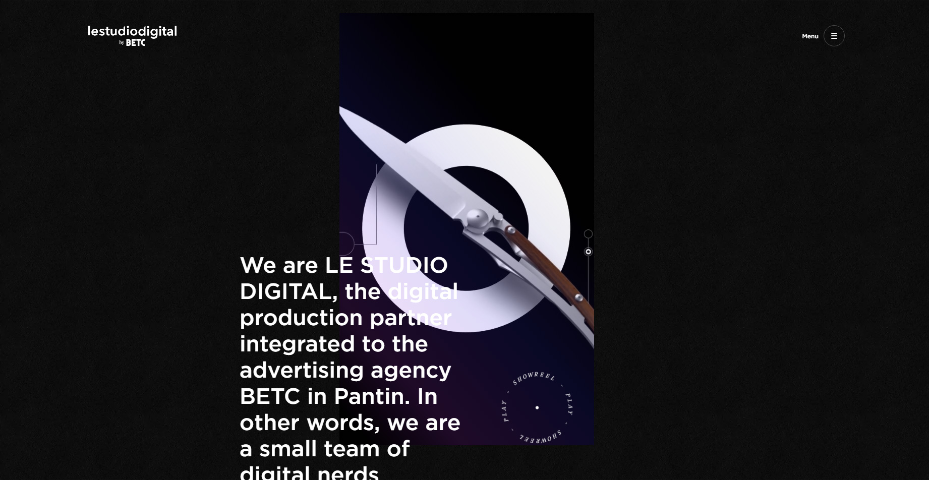 Le Studio Digital - Website of the Day