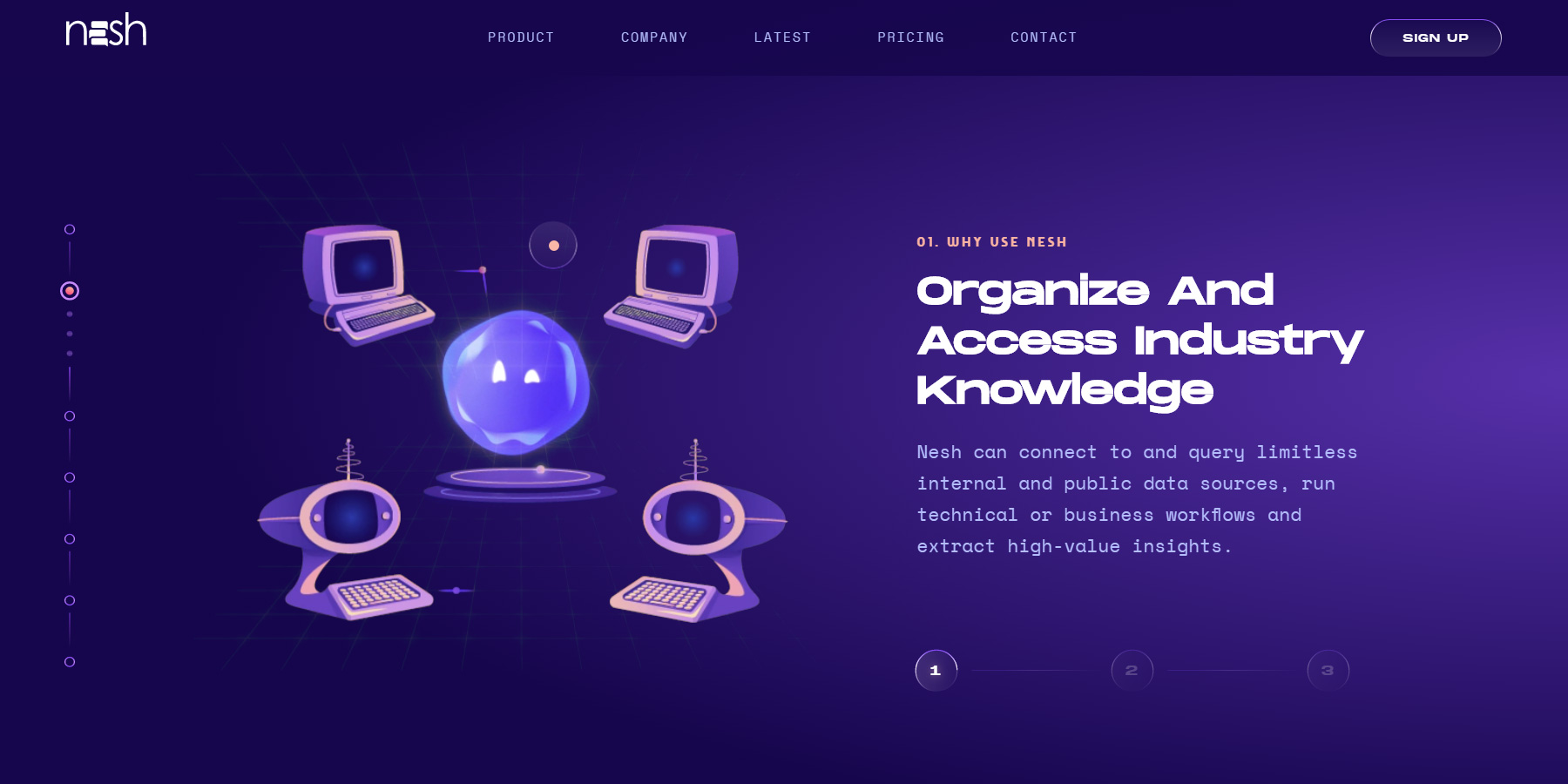 Nesh - The Smart Assistant - Website of the Day