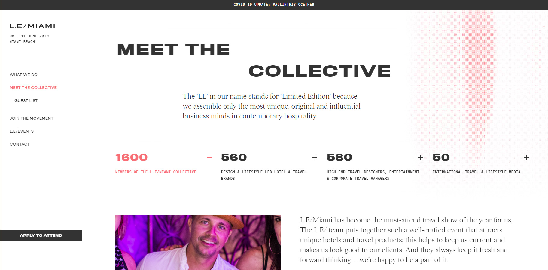 LE Miami - Website of the Day