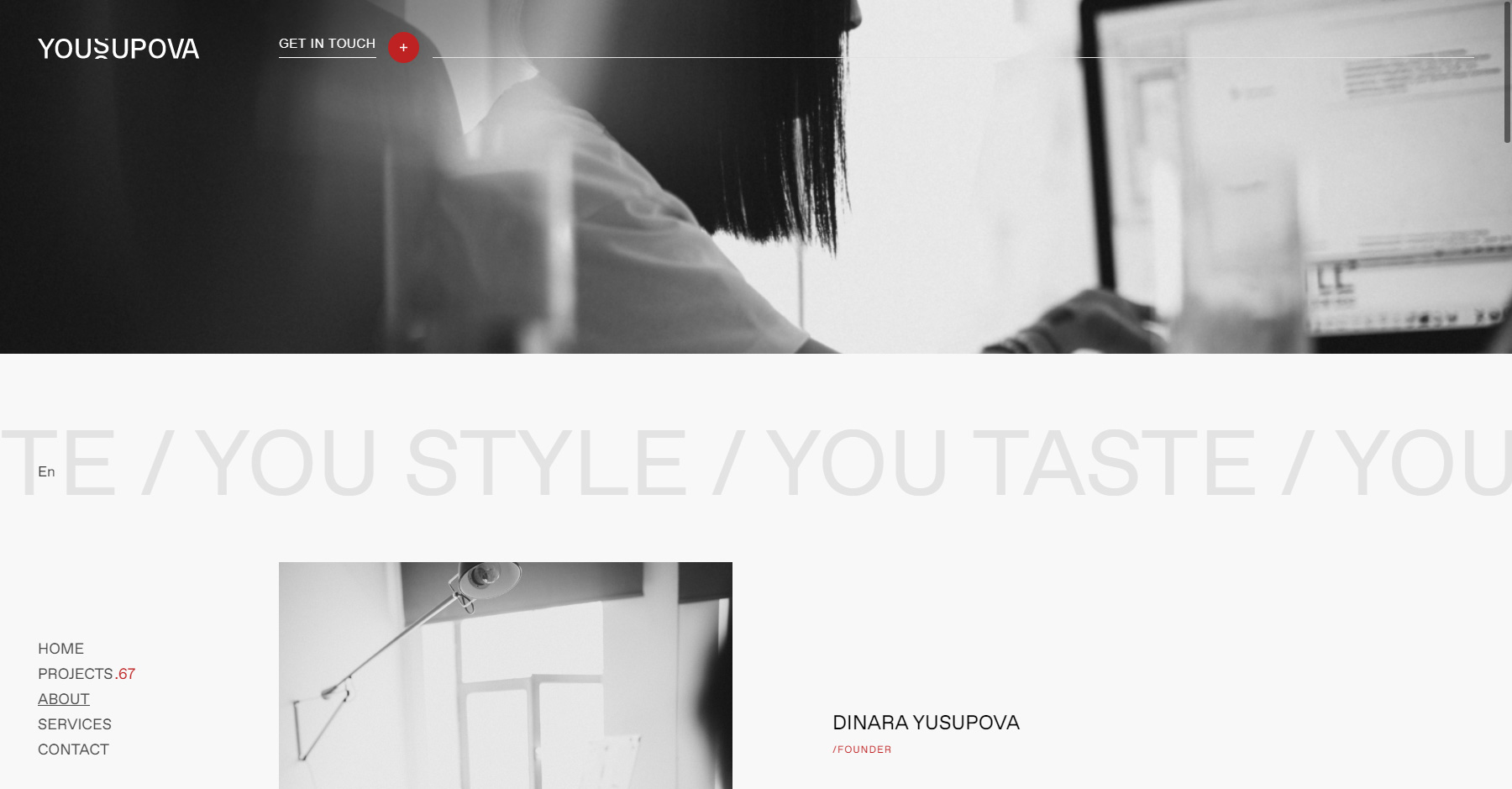 YOUSUPOVA - Website of the Day