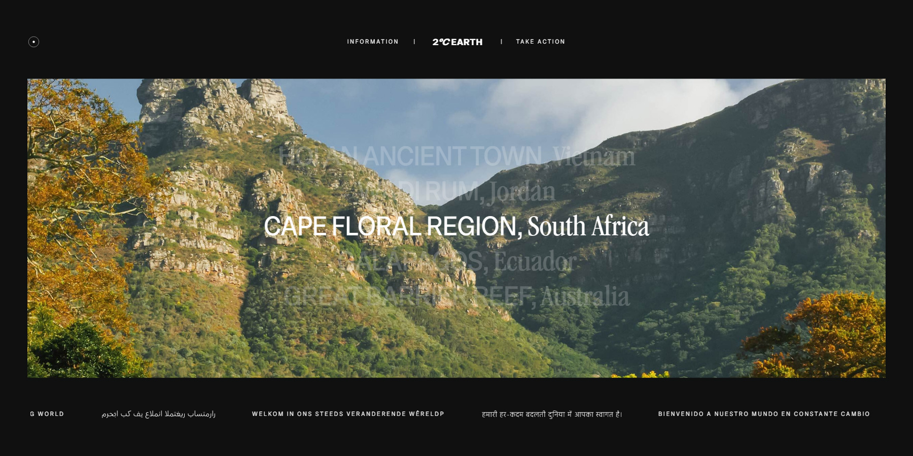 2°C EARTH - Website of the Day