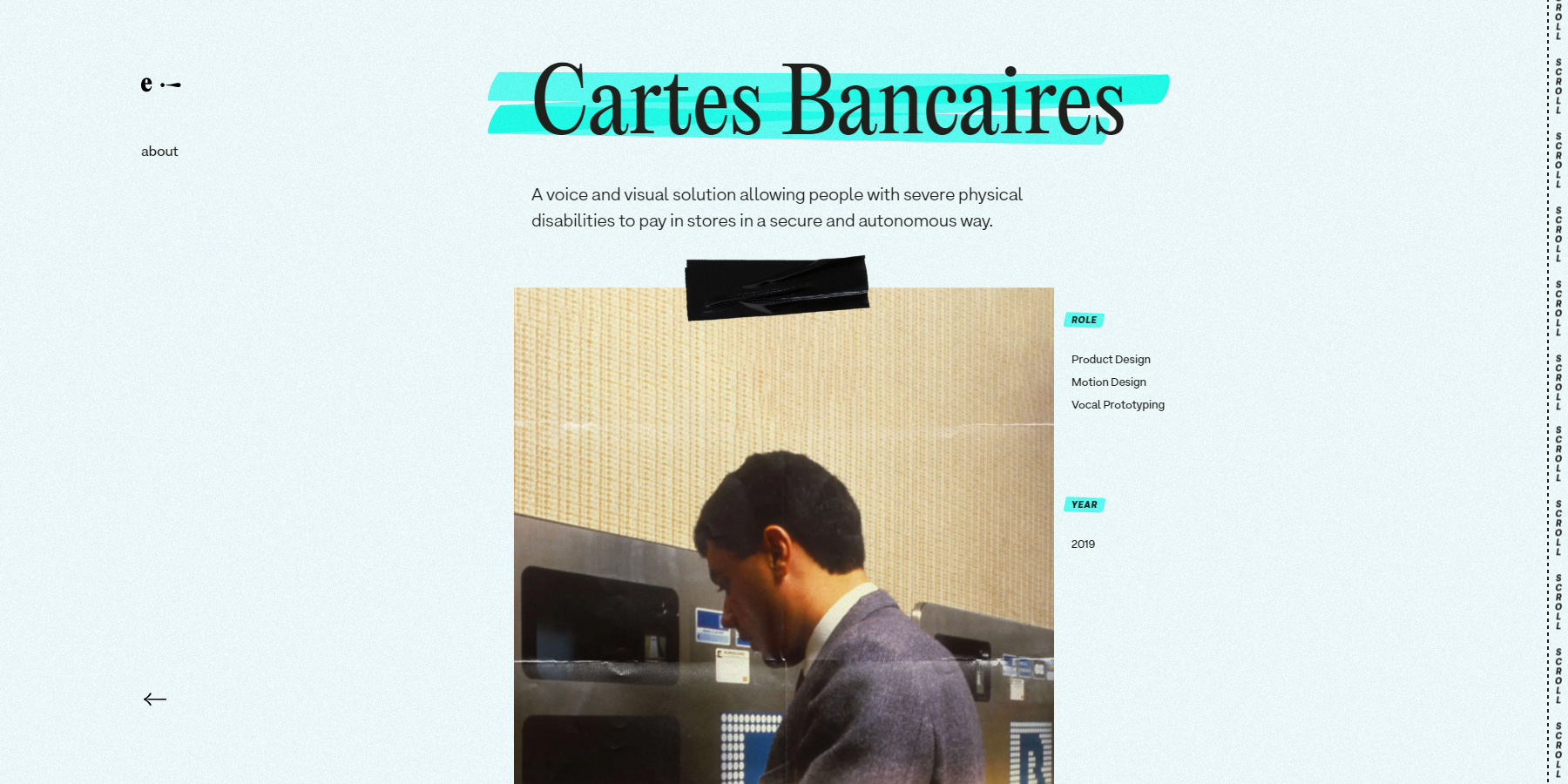 Etienne Barbedette - Portfolio - Website of the Day