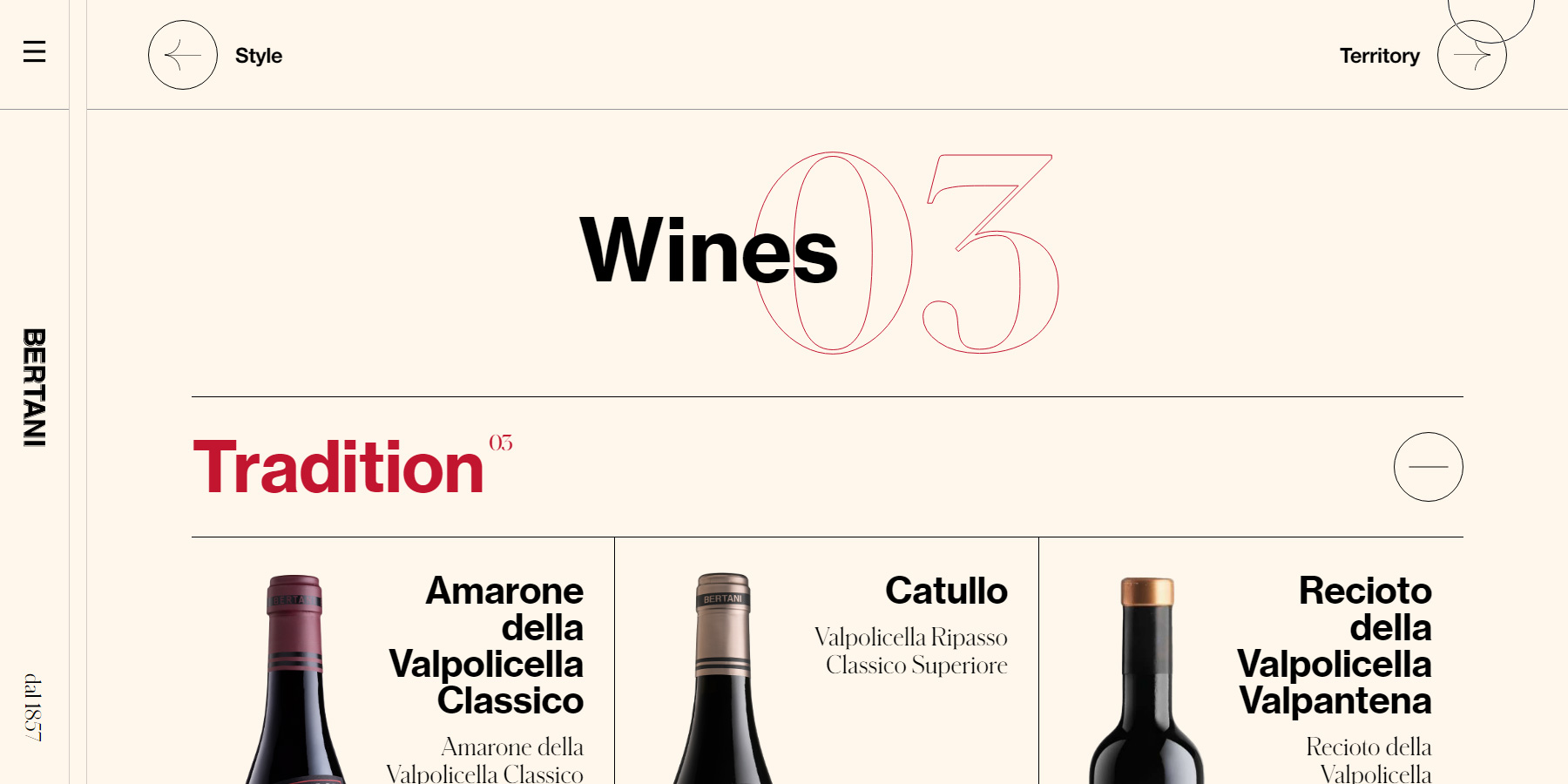 Bertani - Website of the Day