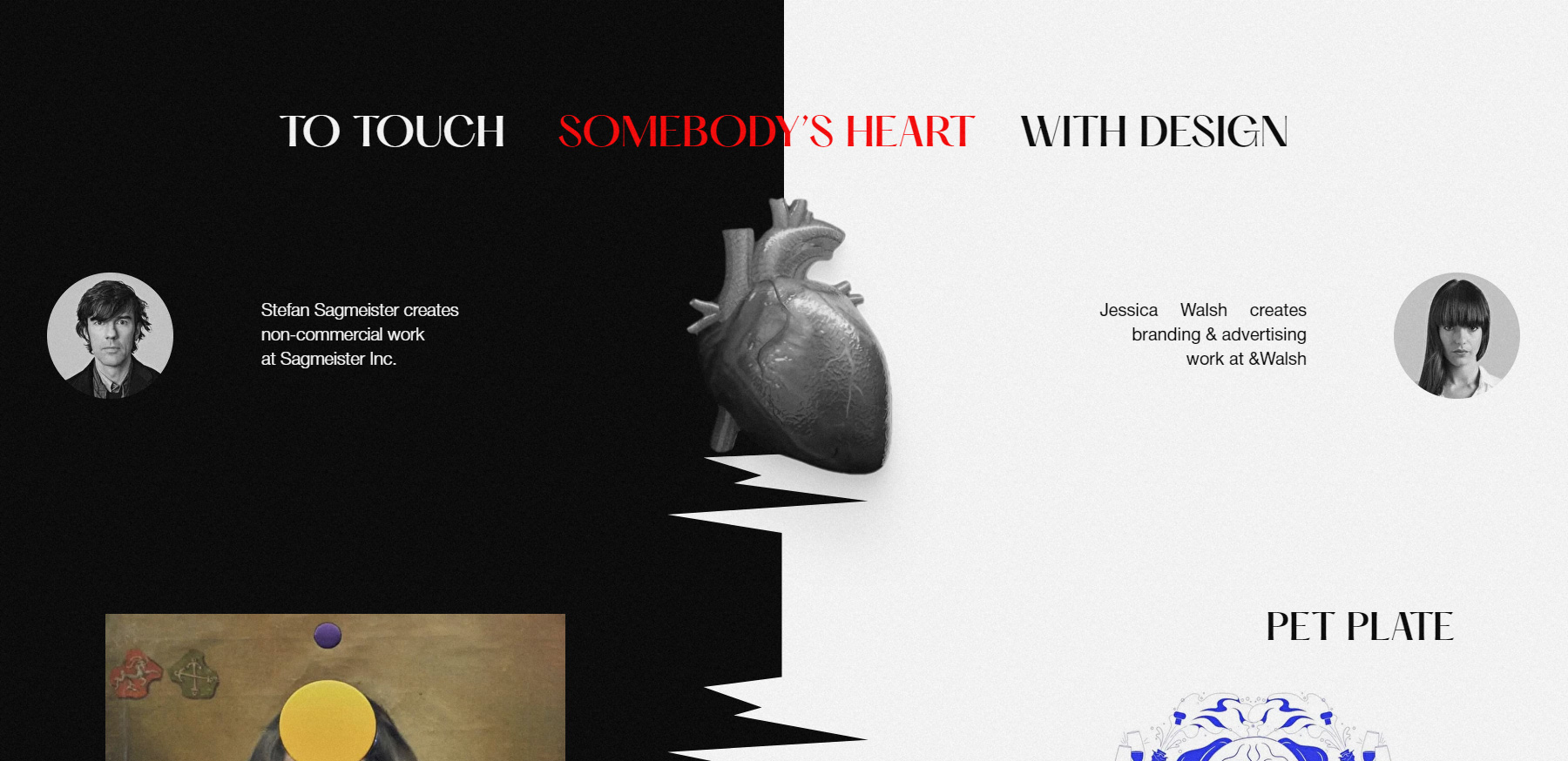 Sagmeister  & Walsh - Website of the Day