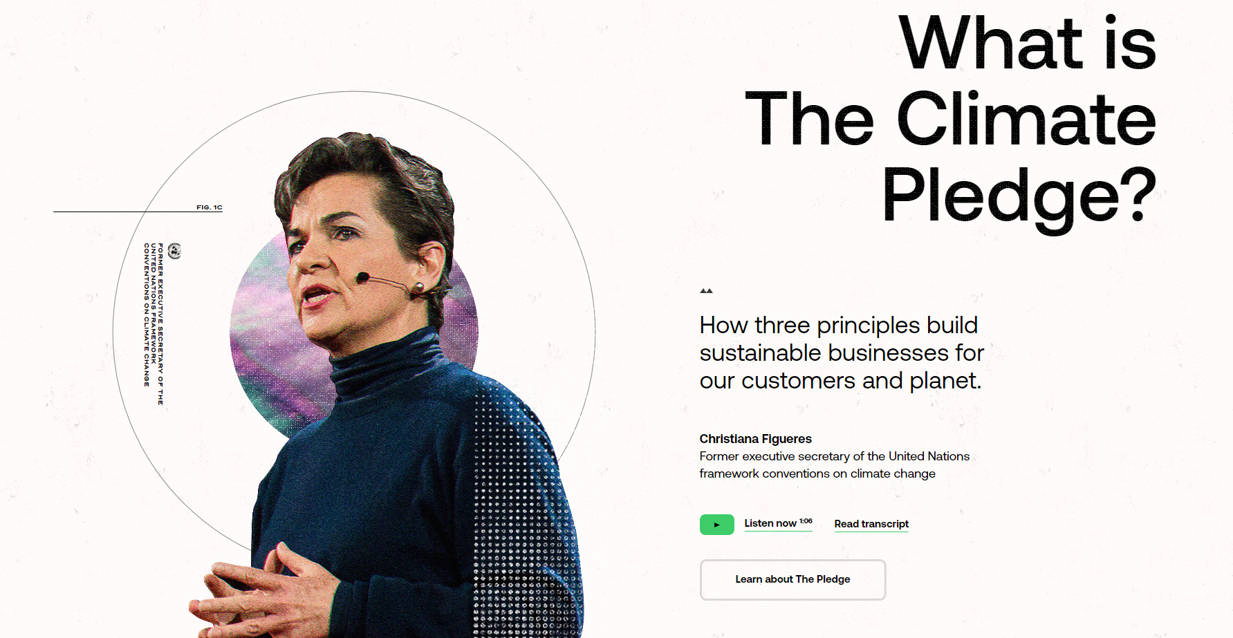 The Climate Pledge - Website of the Day